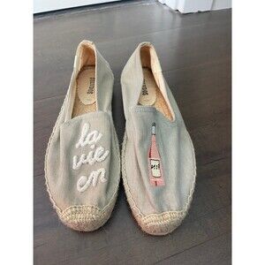 Soludos Anthropologie La Vie En Rose Espadrilles 7 Women